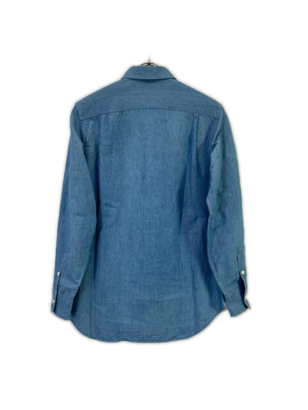Loro Piana Light Blue Cotton Linen Shirt - Picture 2 of 9